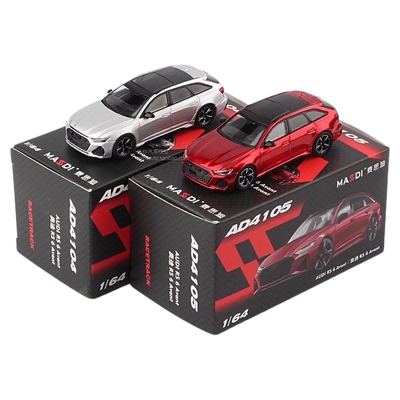 奥迪RS6跑车A6C8合金汽车模型