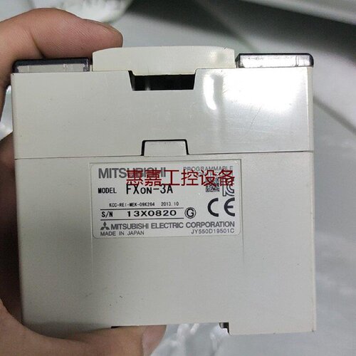 三菱PLC模块FX0N3A日本原装型号标签齐全