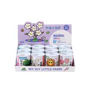 小学生一年级种植盆栽大礼包桌面植物盲盒幼儿园创意生日礼物定制