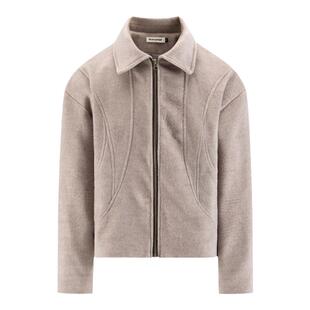 ANTRORSE 「皎月」羊毛双面呢夹克弯刀外套解构剪裁短宽cleanfit