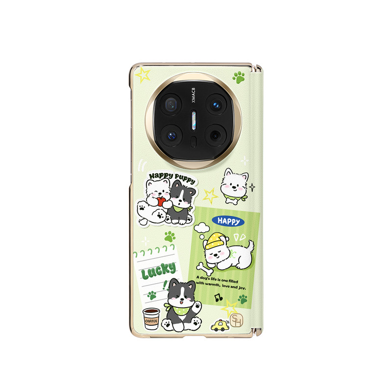 SHEHENG ×标签狗狗适用华为matex7手机壳卡通matex6先锋版高级x7典藏带挂链matex6保护套潮牌ins风女Fo1好看