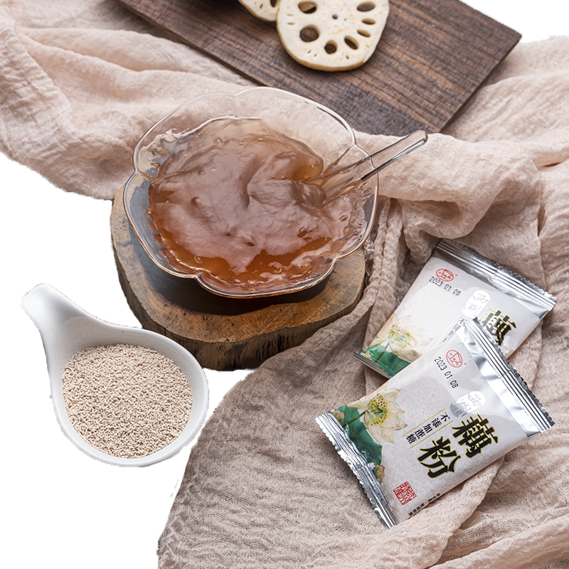 杭州老字号万隆果干食品散称藕粉