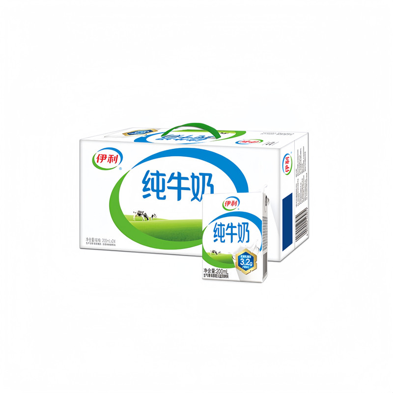 9月丨伊利纯牛奶200ml*24盒