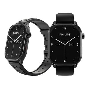 【送表带】飞利浦PHILIPS手表商务会议记录总结多功能手表实时转写翻译APP蓝牙通话AI手表一键录音D10