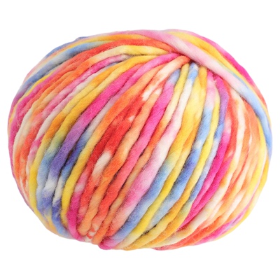 十刻 米朵 100%纯羊毛喷染冰岛毛冰条线 手工编织帽子围巾diy毛线