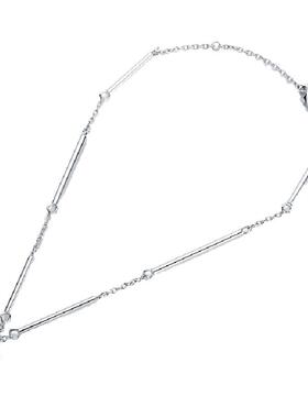 [crazyrhythmm]银色骨头项链