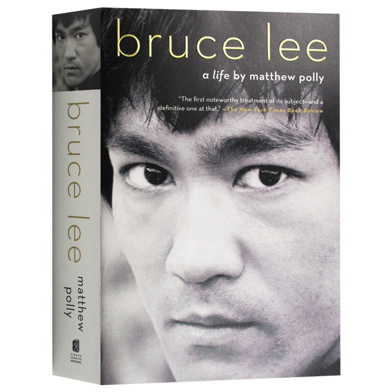 李小龙传记 英文原版 人物传记 Bruce Lee A Life 中国武术大师 传奇人物李小龙 马修波利 英文版原版书籍 进口英语书