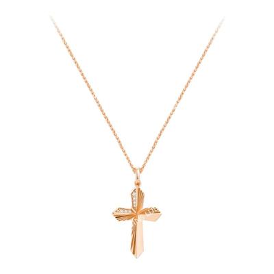 TWINSLULU高级设计感十字架项链