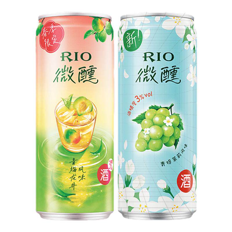 rio锐澳鸡尾酒330ml微醺果酒