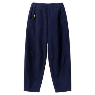 Bluem中大童裤子冬季男童裤子加绒儿童运动裤帅气长裤男孩卫裤冬