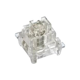 高特水晶轴客制化机械键盘轴体润滑热插拔开关线性轴适配狼蛛f87