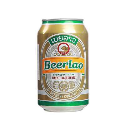 深夜独酌！330ml*5老挝进口啤酒