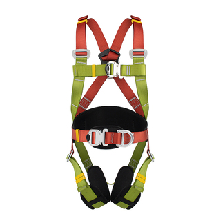 全身五点式安全带铝合金防生锈安全绳套装高空作业保险带轻便耐磨