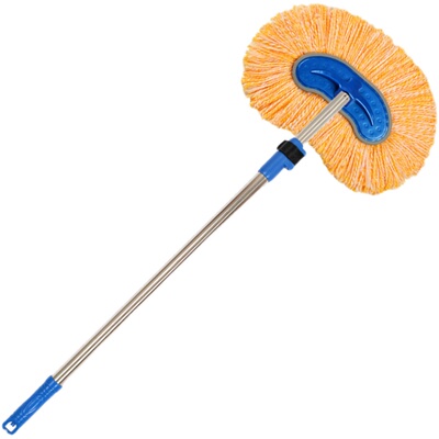 专用不伤神器伸缩非纯棉洗车拖把