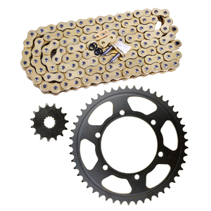 适用川崎ZZR400摩托车牙盘改装配件大小齿轮静音链条链盘链轮套链