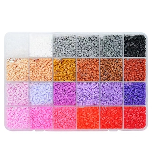 拼豆豆手工diy材料包全套立体融合MARD色号套装工具熨烫纸补充包