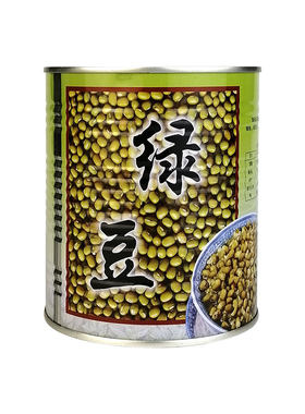 名忠绿豆罐头颗粒奶茶刨冰