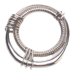 PUPILCASKET 圈中套戒 小众设计原创双层立体圈层造型时尚戒指