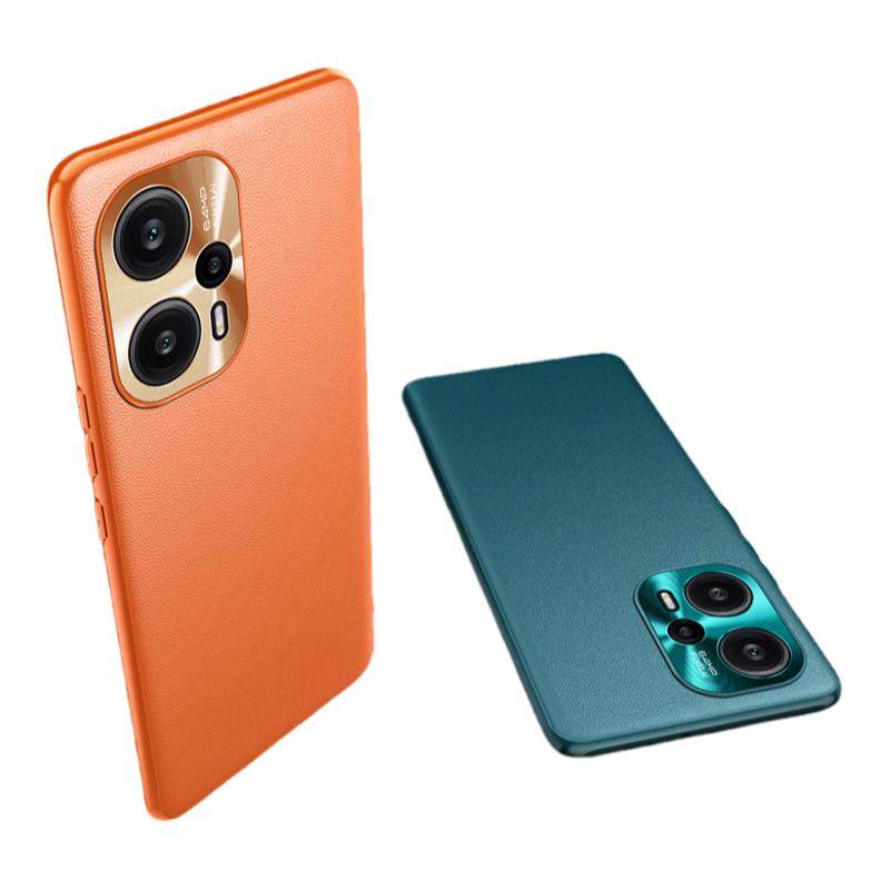 适用于小米poco F5手机壳POCO F5pro新款素皮Xiaomi全包mi米f五por防摔保护套pocof55g硅胶f5外壳男f女pocof5