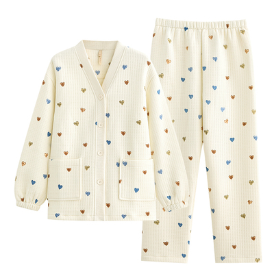 【商场同款】家乐芬女士夹层睡衣