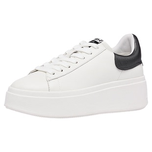 ASH女鞋2025秋季款MOBY极简小白鞋厚底增高休闲板鞋