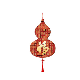 福字挂饰挂件百福图高级感玄关装饰画中国结客厅背景墙壁画墙面