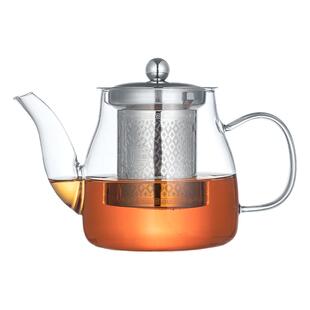玻璃茶壶耐高温茶具加厚家用泡茶壶茶水分离过滤小茶壶沏茶壶单壶