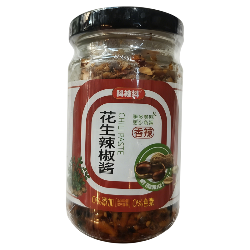 石磨花生辣椒酱175g芝麻下饭菜