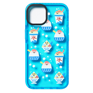 原创设计 日系刨冰 夏日 可爱雪冰 插画手机壳 软壳 适用于苹果 iPhone 17/16/15/14/13/12 Pro Max