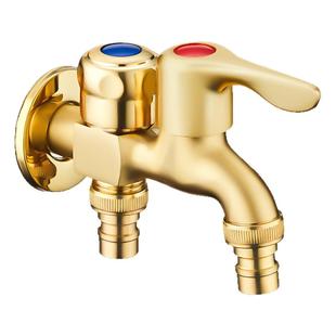 洗衣机水龙头一分二接头专用一进二出三通双头多功能双出水家用