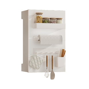 燃气热水器遮挡罩厨房天然气煤气管道壁挂炉下方遮丑壁挂炉置物架