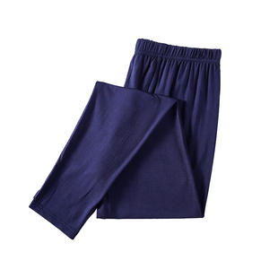 秋裤男款薄款莫代尔男士秋裤薄款秋裤男加肥加大衬裤打底裤保暖裤