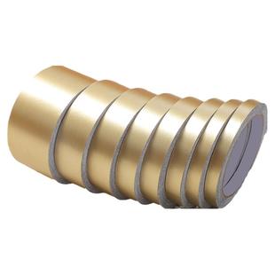 香槟金色胶带贴纸金属边框装饰条相框柜子画框门包边边条美缝贴条