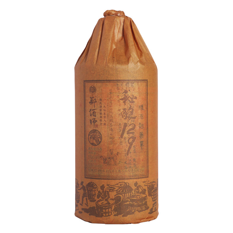 贵州53度大曲坤沙老酒纯粮酿造
