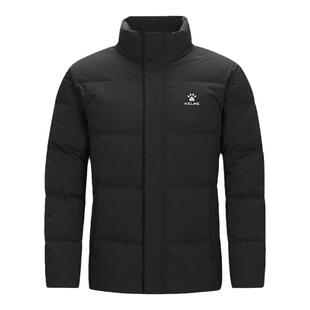 KELME卡尔美羽绒服男短款24年冬季新款立领保暖防风鸭绒运动外套