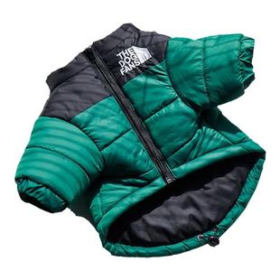 柴犬法斗柯基泰迪宠物狗狗衣服秋冬棉服冲锋衣北狗面 dog clothes