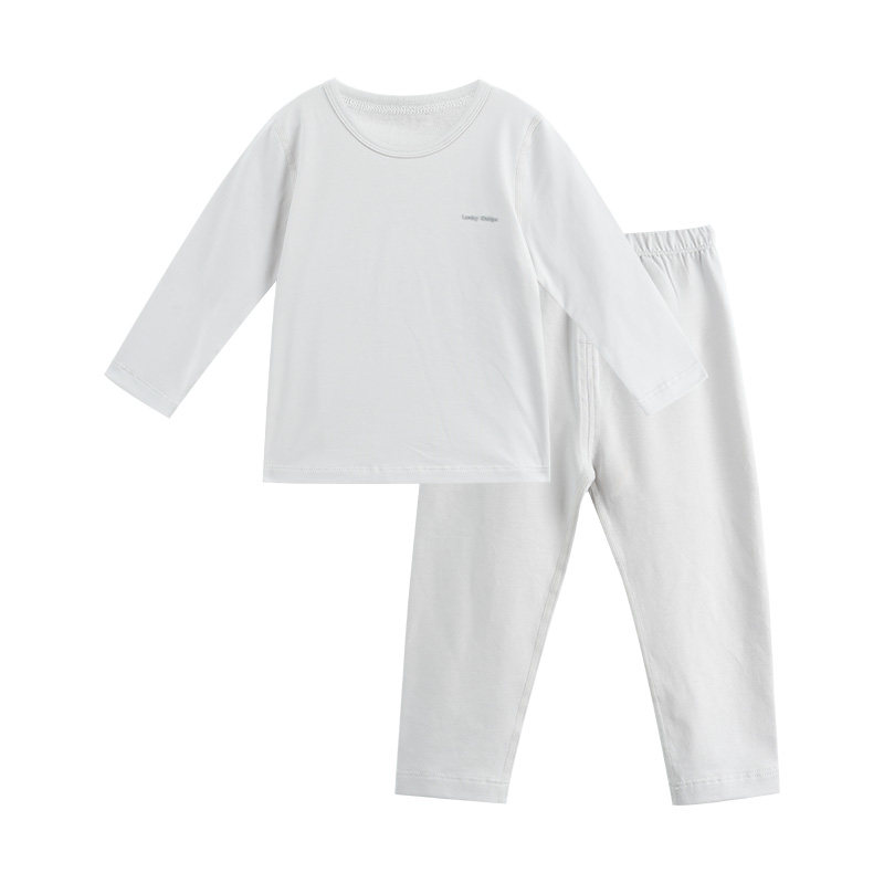 LK儿童内衣套装女童桑蚕丝空调服