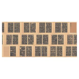 明拓本东汉淮源庙碑复古书法字画真迹微喷仿古字帖装裱卷轴装饰画