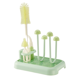 奶瓶沥水架晾干架子婴儿奶瓶刷置物干燥滤水架餐具水杯晾晒托架