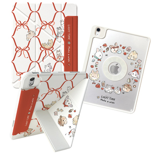 morock圆环磁吸分离ipad壳保护带笔槽适用苹果ipadair7保护套2025pro13寸平板亚克力mini7分离air6可拆分11寸