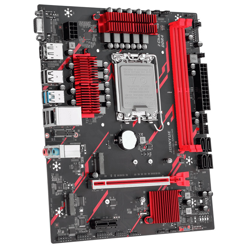 精粤台式机H610MD4D5内存主板