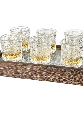 钱道嘉迷你白酒杯套装一口烈酒杯