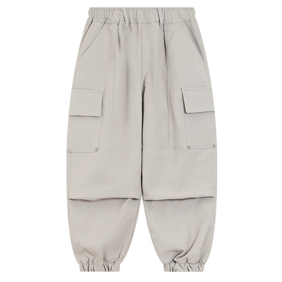 户外防风运动一体绒冲锋工装裤潮