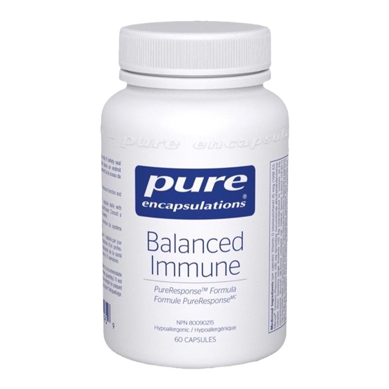 美国pure倍宜 Balanced Immnue 平衡免疫功能胶囊 60粒