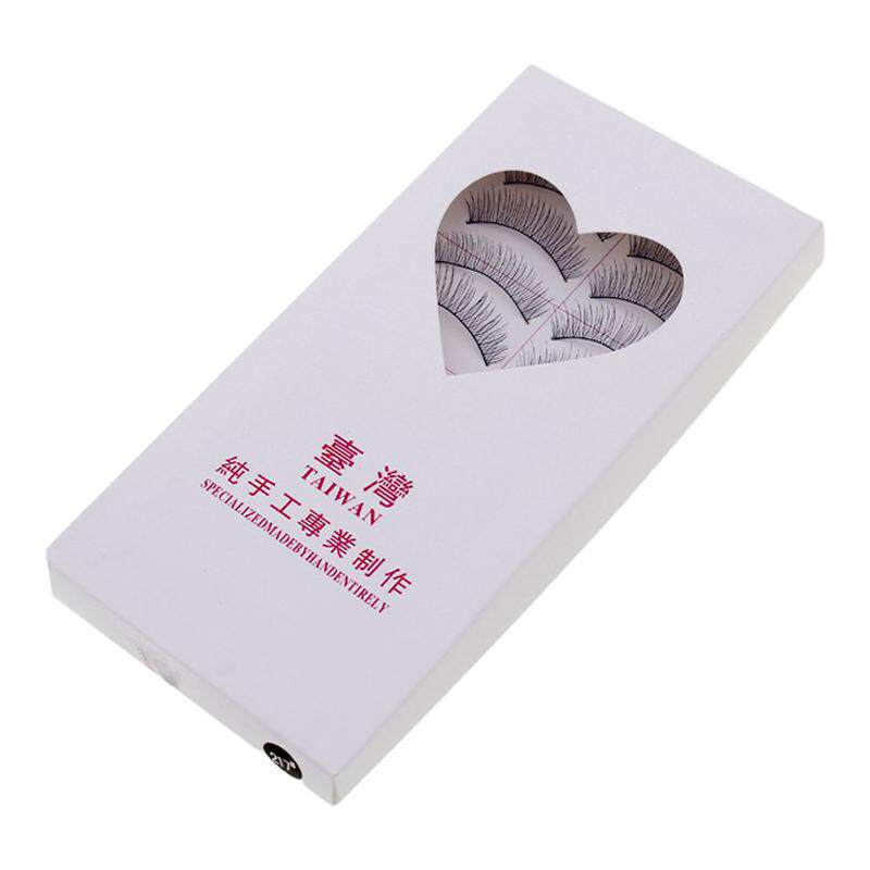 10对装棉线软梗细梗纯手工假睫毛