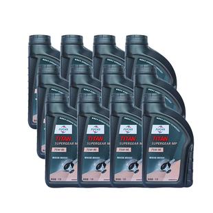 福斯齿轮油手动变速箱油75W-90 GL-4 1L*12桶整箱汽车手动挡
