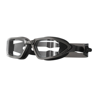 李宁泳镜男款高清防雾防水中框男士竞速电镀近视带度数女游泳眼镜