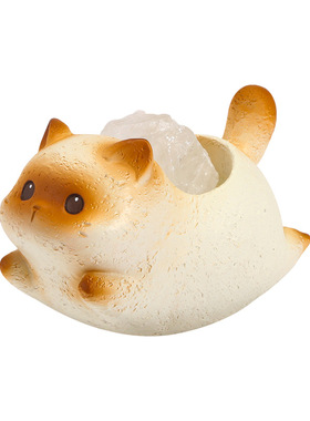 猫猫乐香薰水晶摇摇乐摆件
