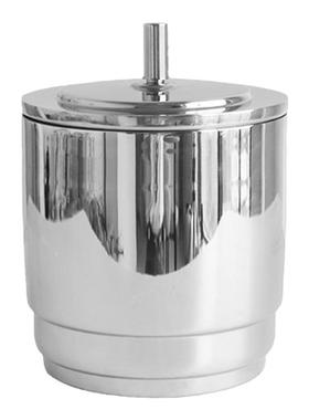 现代轻奢不锈钢提盖小冰桶网红香槟桶家用创意冰镇红酒冰块收纳桶