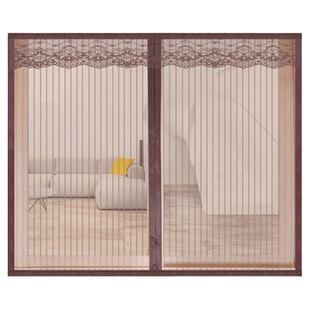 窗户防蚊纱窗帘自粘纱门防猫门帘隐形纱网简易金刚网自装家用防虫